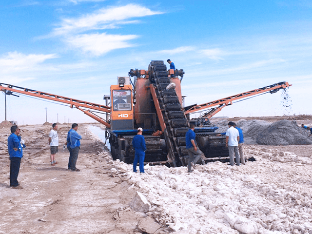 صممت SCO HID سفينة للتنقيب عن الملح لتتألق في منغوليا